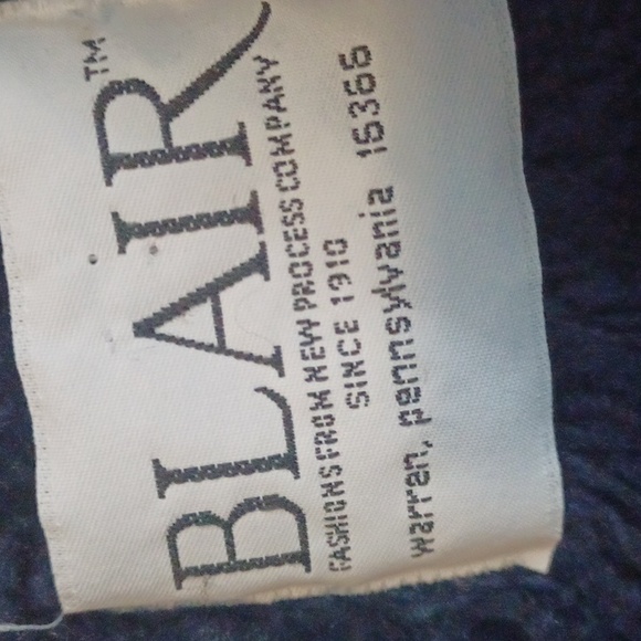 Blair, Sky Blue, water resistant, sherpa lined zippered front, coat Sz M. - Picture 5 of 5